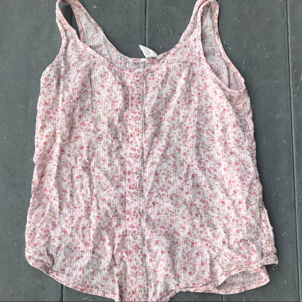 Flowery pinky summer top🌸✨